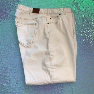 *CLEARANCE* Lands'' End White Jeans Sz 22W